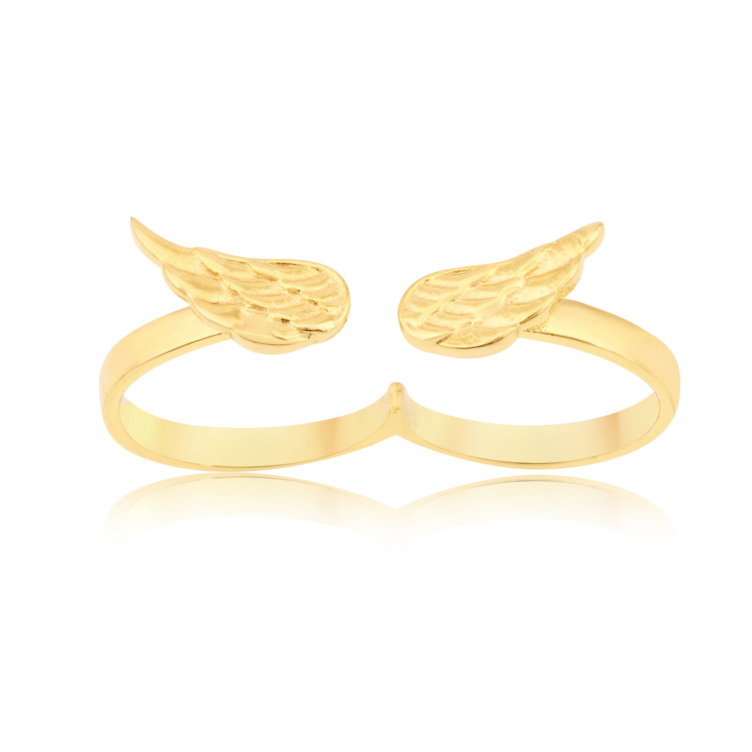 Avian Elegance Gold Wing Ring for Women Canvi Jewels
