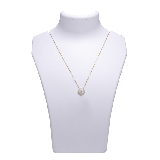 Vintage Inspired Pendant In 925 Sterling Silver