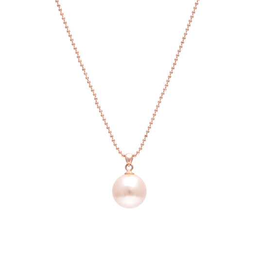 Classic Pearl Drop Pendant in 925 Silver
