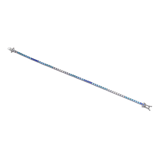 Ocean Blue Tennis Bracelet