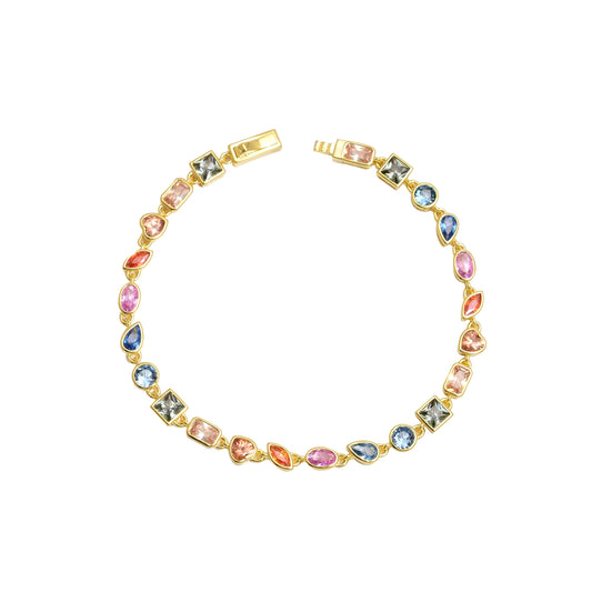 Chic Multicolor Stone Bracelet