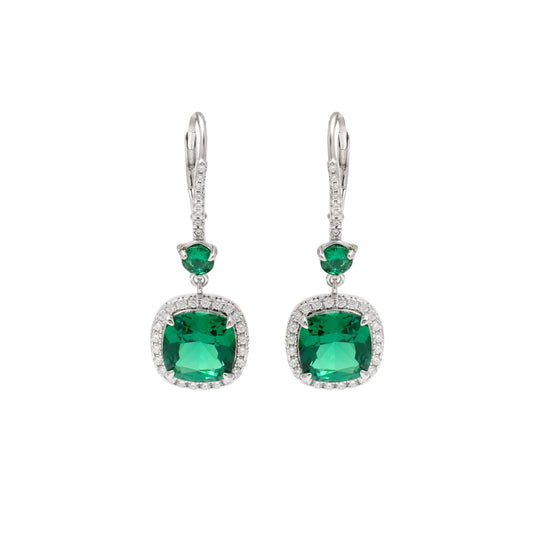 The Emerald Grace Dangles
