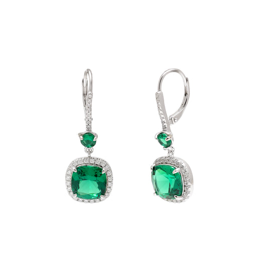 The Emerald Grace Dangles