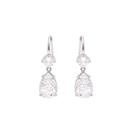 Classic Shine Pear Drop Earrings