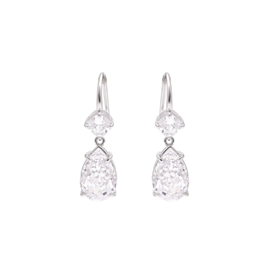 Classic Shine Pear Drop Earrings