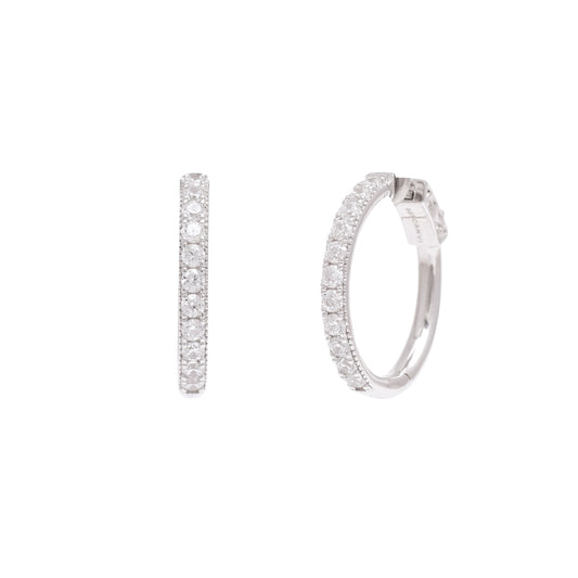 Classic Shine Sparkle Hoops