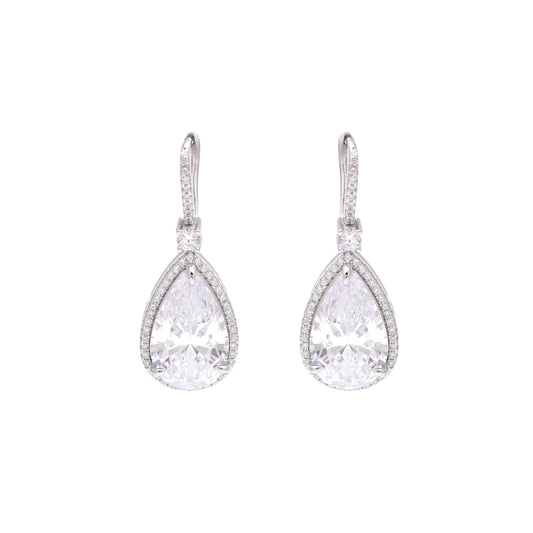 Classic Shine Teardrop Earrings