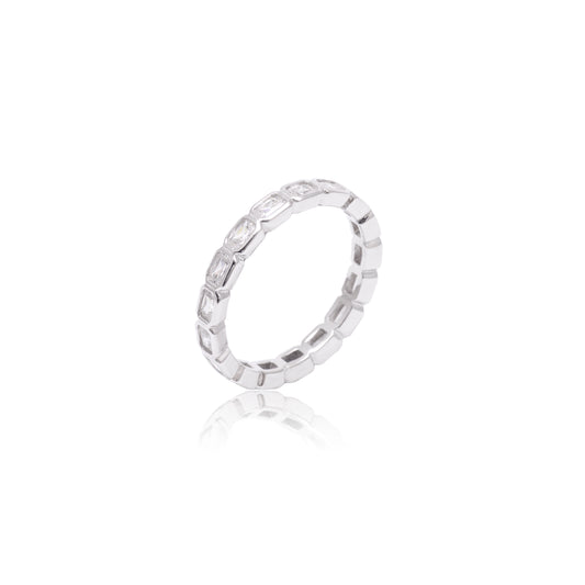 Eternity Band 925 Sterling Silver