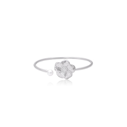 Frost Glow Kada Bracelet