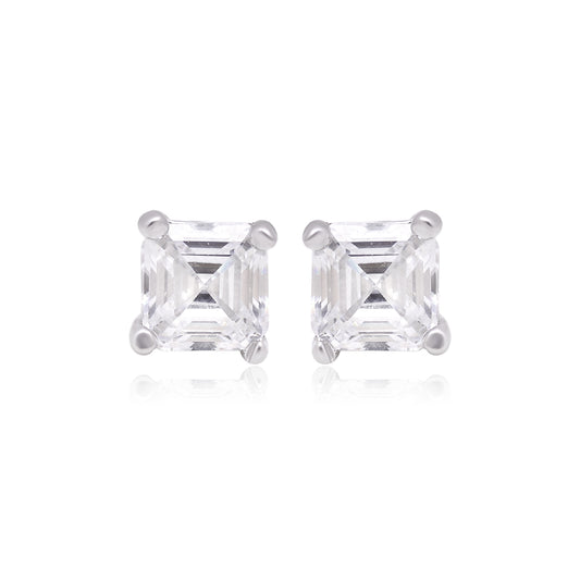 White Gold Plated Stunning Studs