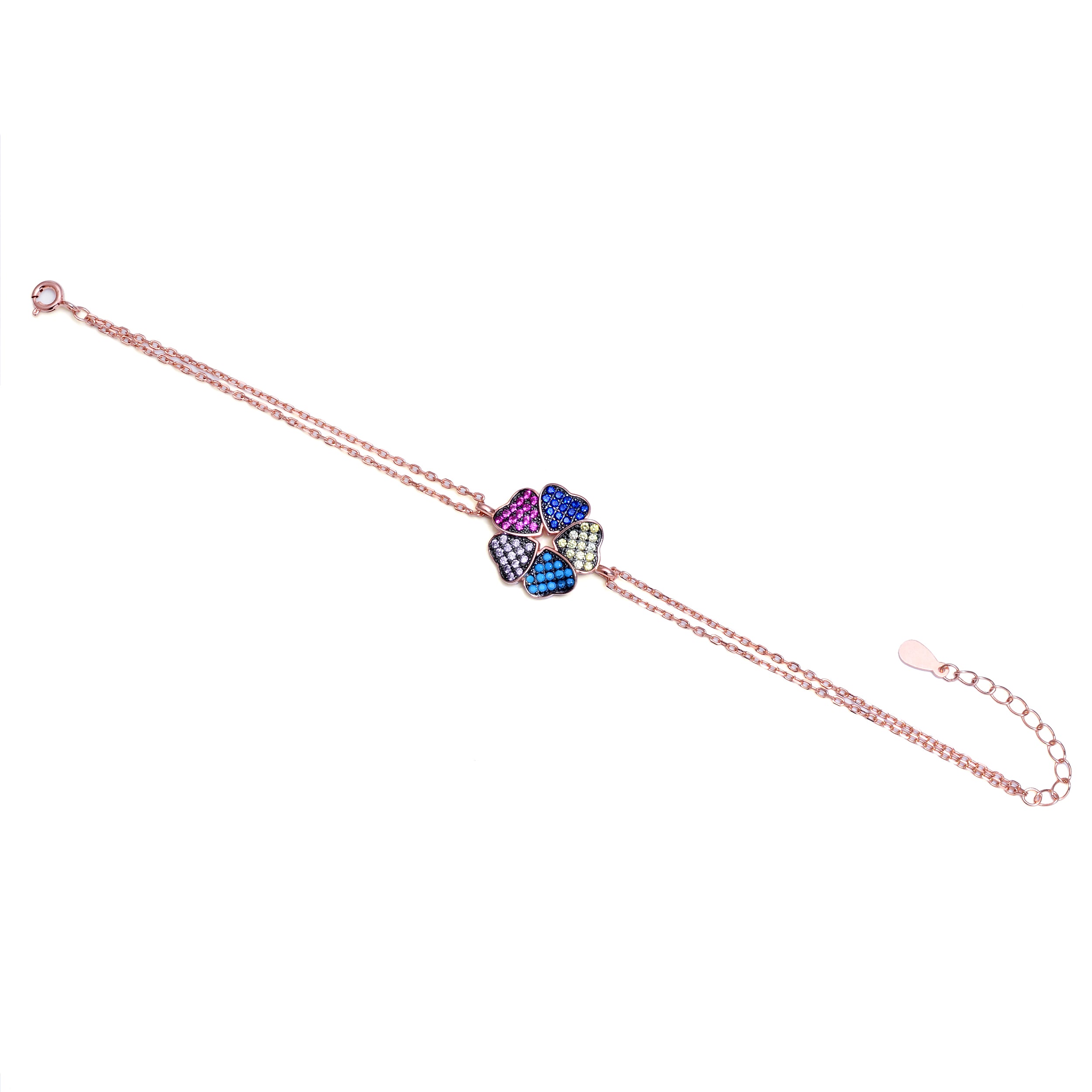 Love's Radiance Heart Bracelet