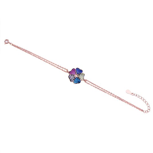 Love's Radiance Heart Bracelet