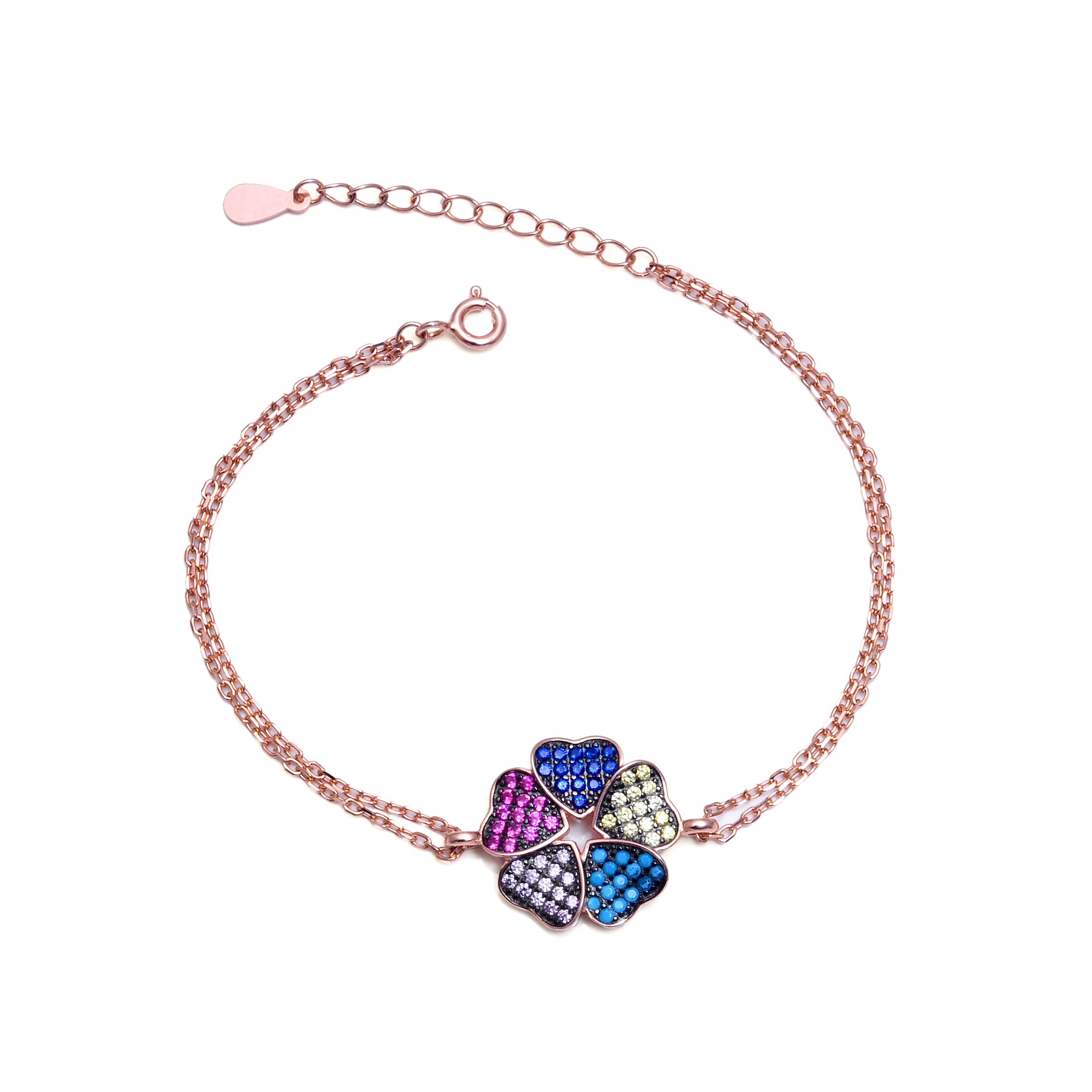 Love's Radiance Heart Bracelet