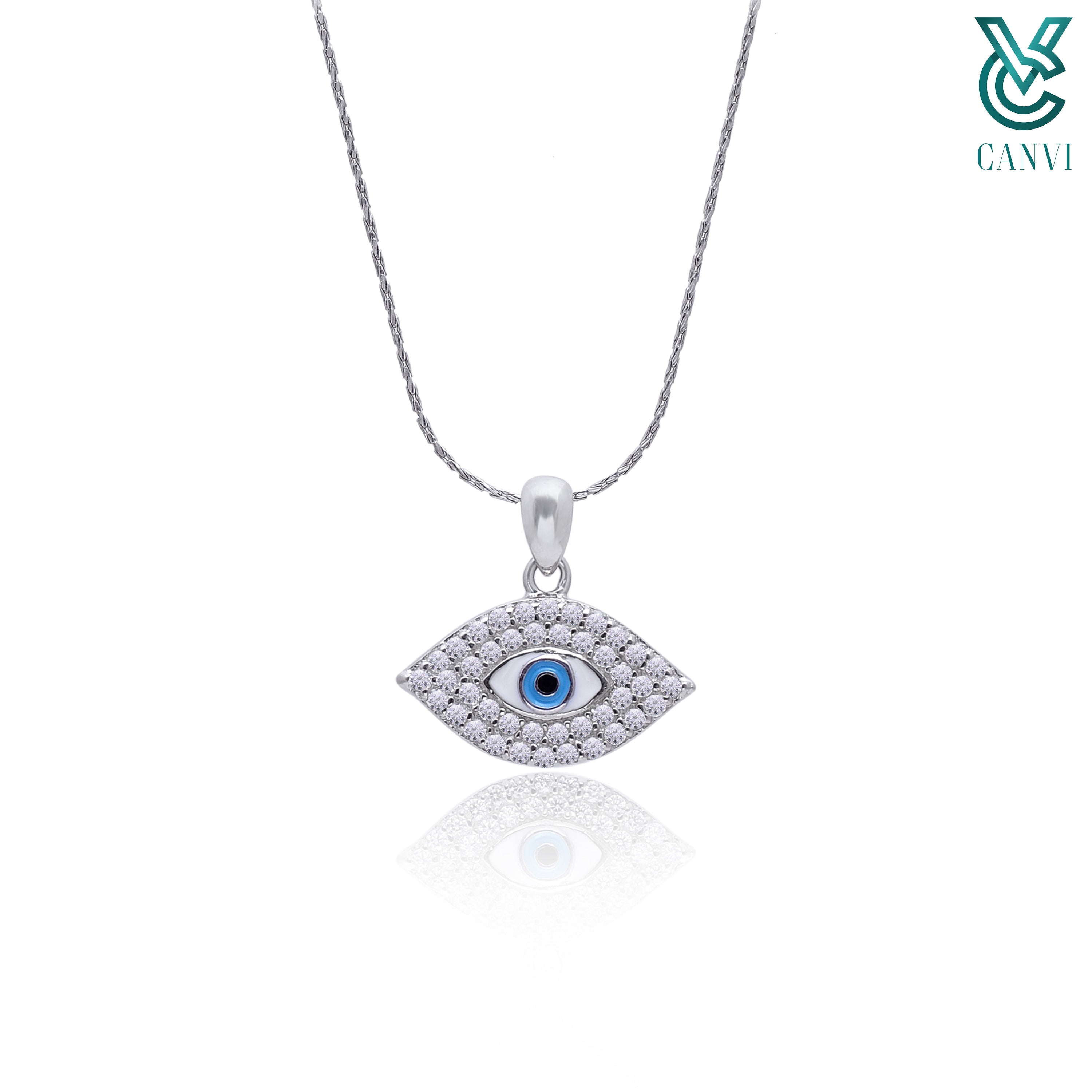 Azure Evil Eye Pendant