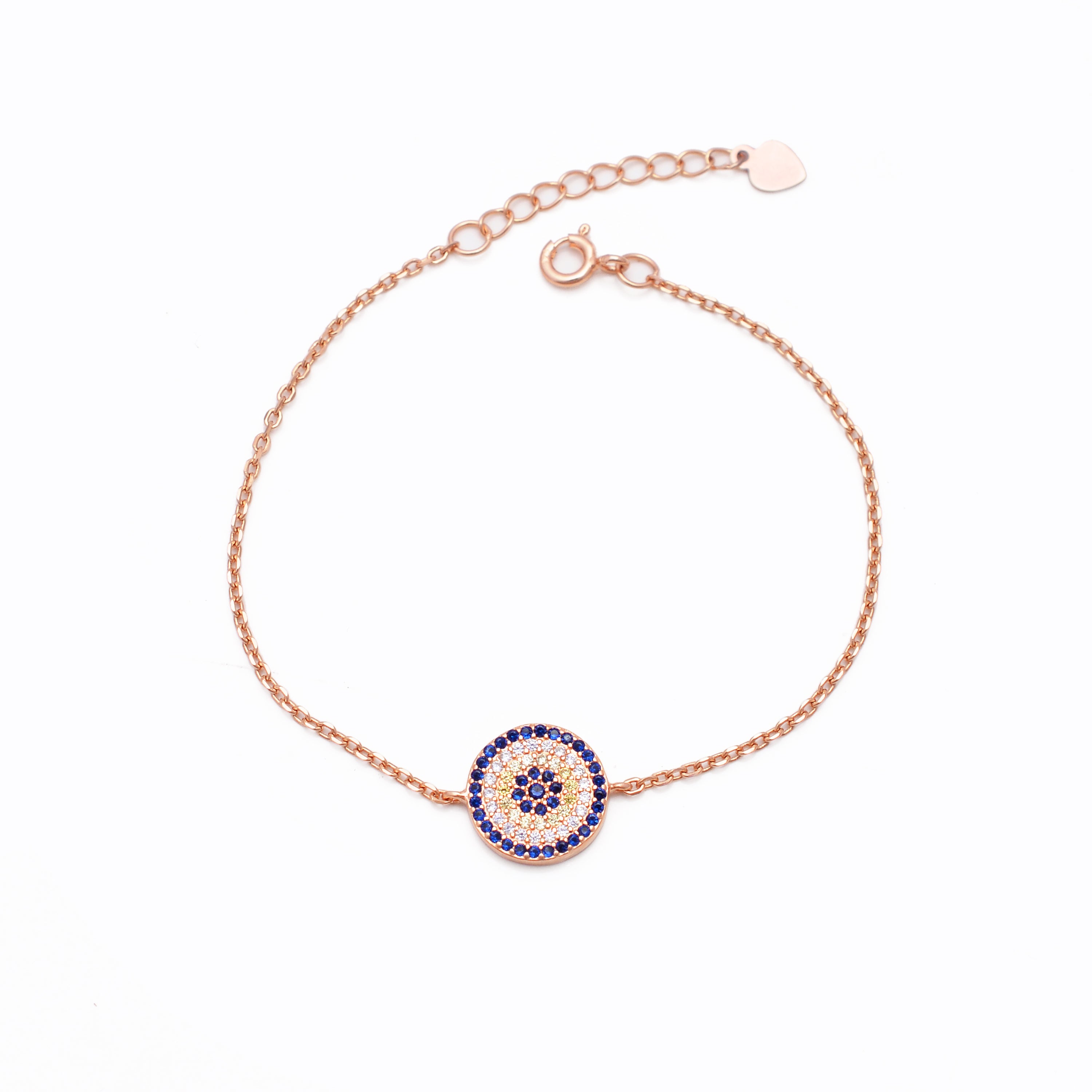 Rose Gold Guardian Eye Bracelet