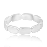 Gilded Chainlink Elegance Ring