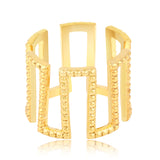 Radiant Thump Gold Plated Ring