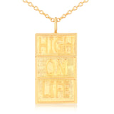 Golden Euphoria Gold Plated Pendant