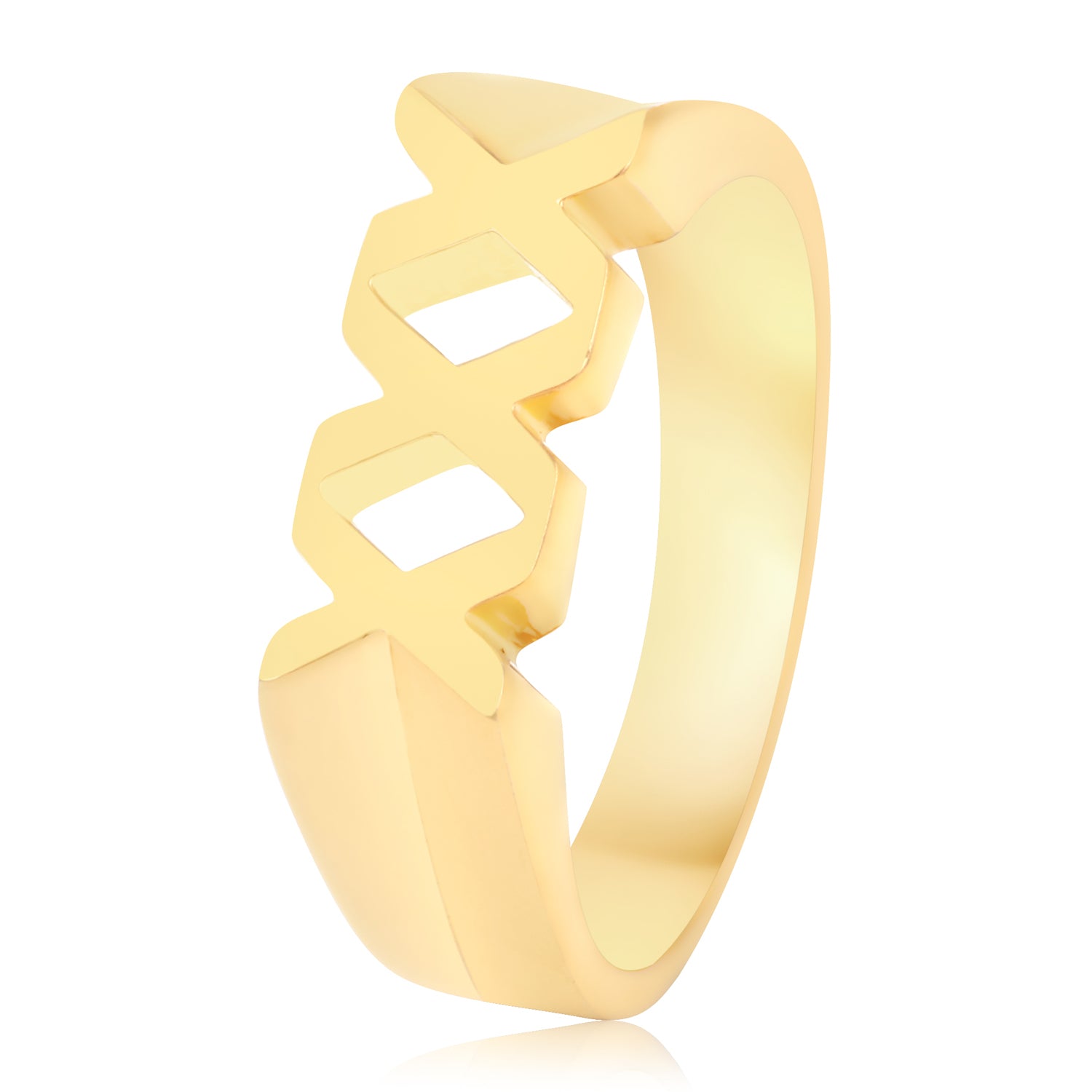 Bling Golden Aura Ring