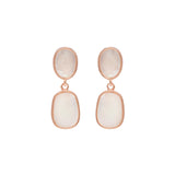 Mother of pearl drop earring