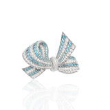 Sparkling Bow Brooch