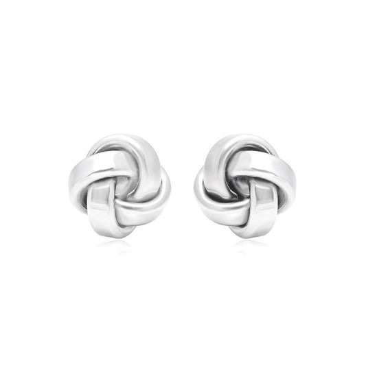 Silver Knot Cufflink