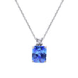 Blue diamond Chain pendant