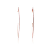 Rose Gold Hoops earring