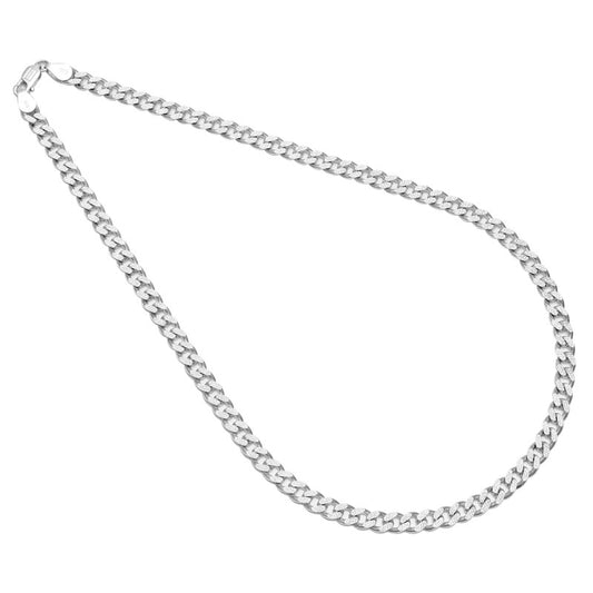 925 Sterling silver textured chain