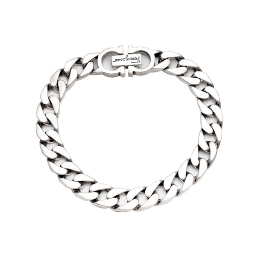 Silver Curb Chain bracelet