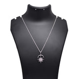 925 Sterling Silver Star and Moon Pendant