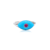Turquoise Evil Eye  Ring