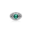 Emerald Diamond Luxury Cocktail Ring