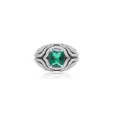 Emerald Diamond Luxury Cocktail Ring