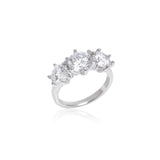 Three Stone Statement Ring