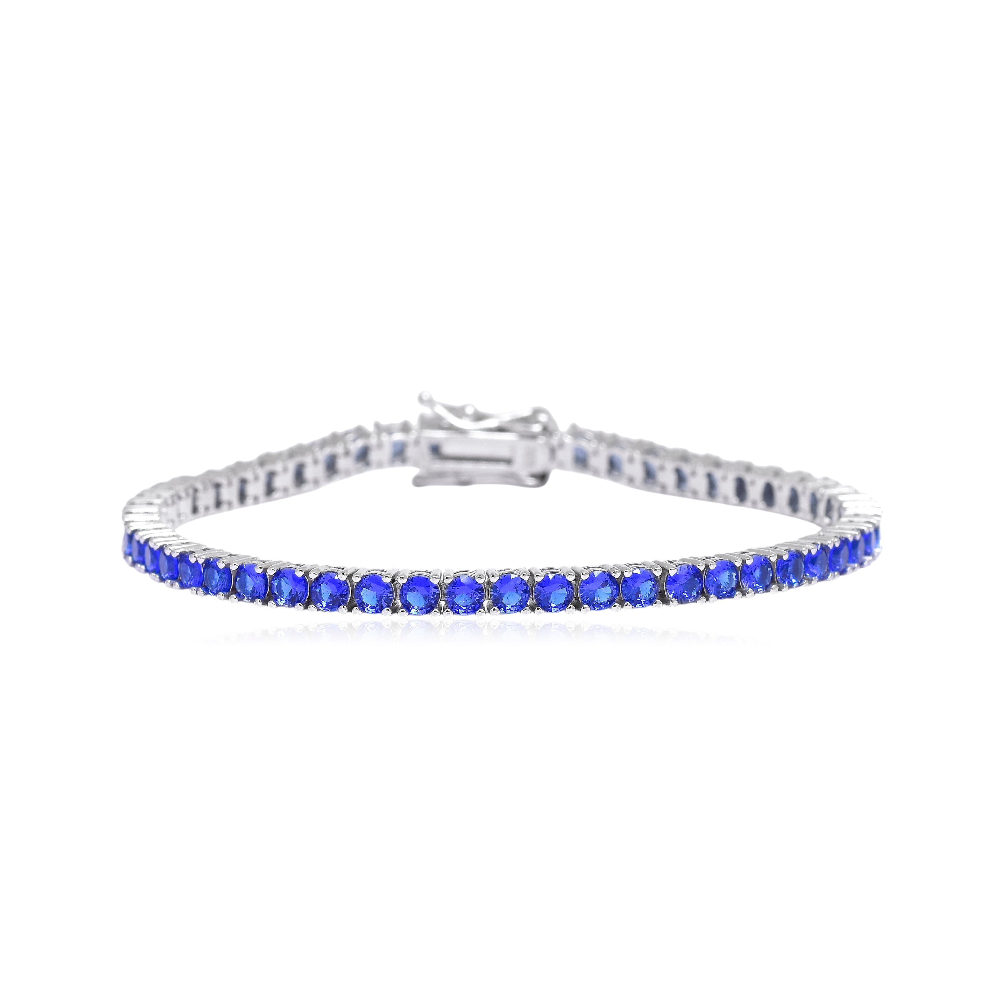 Royal Blue Tennis Bracelet