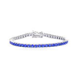 Royal Blue Tennis Bracelet