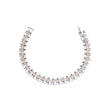 Elegant Geometric Silver Bracelet