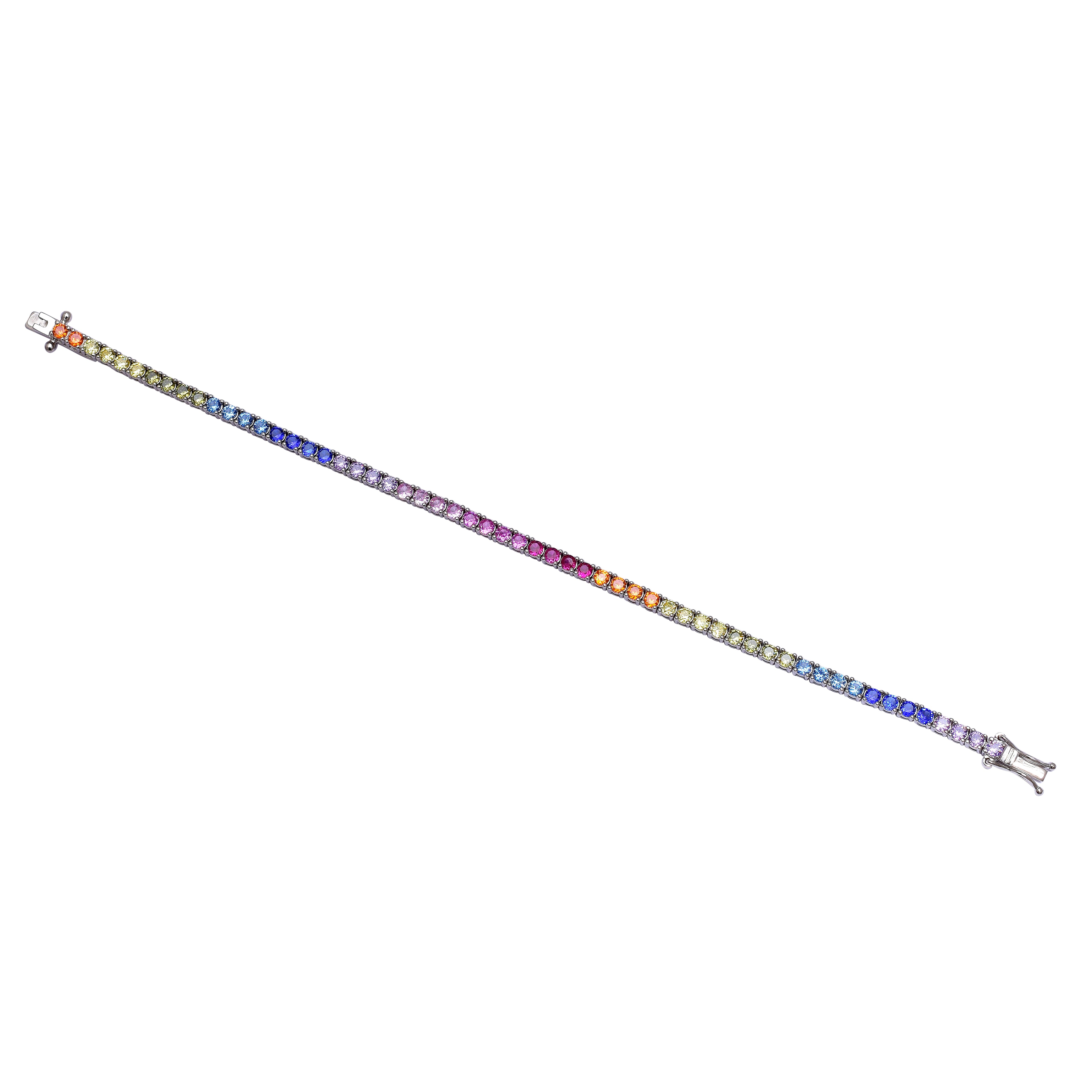 Multicolor Tennis Bracelet