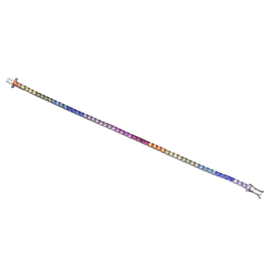 Multicolor Tennis Bracelet