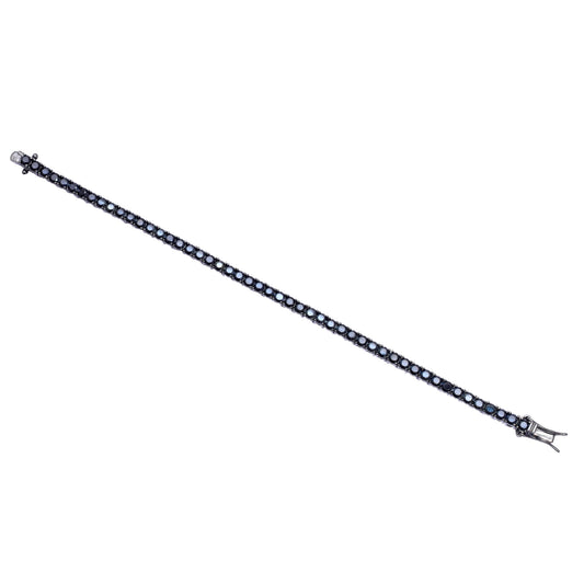 Deep Blue Tennis Bracelet