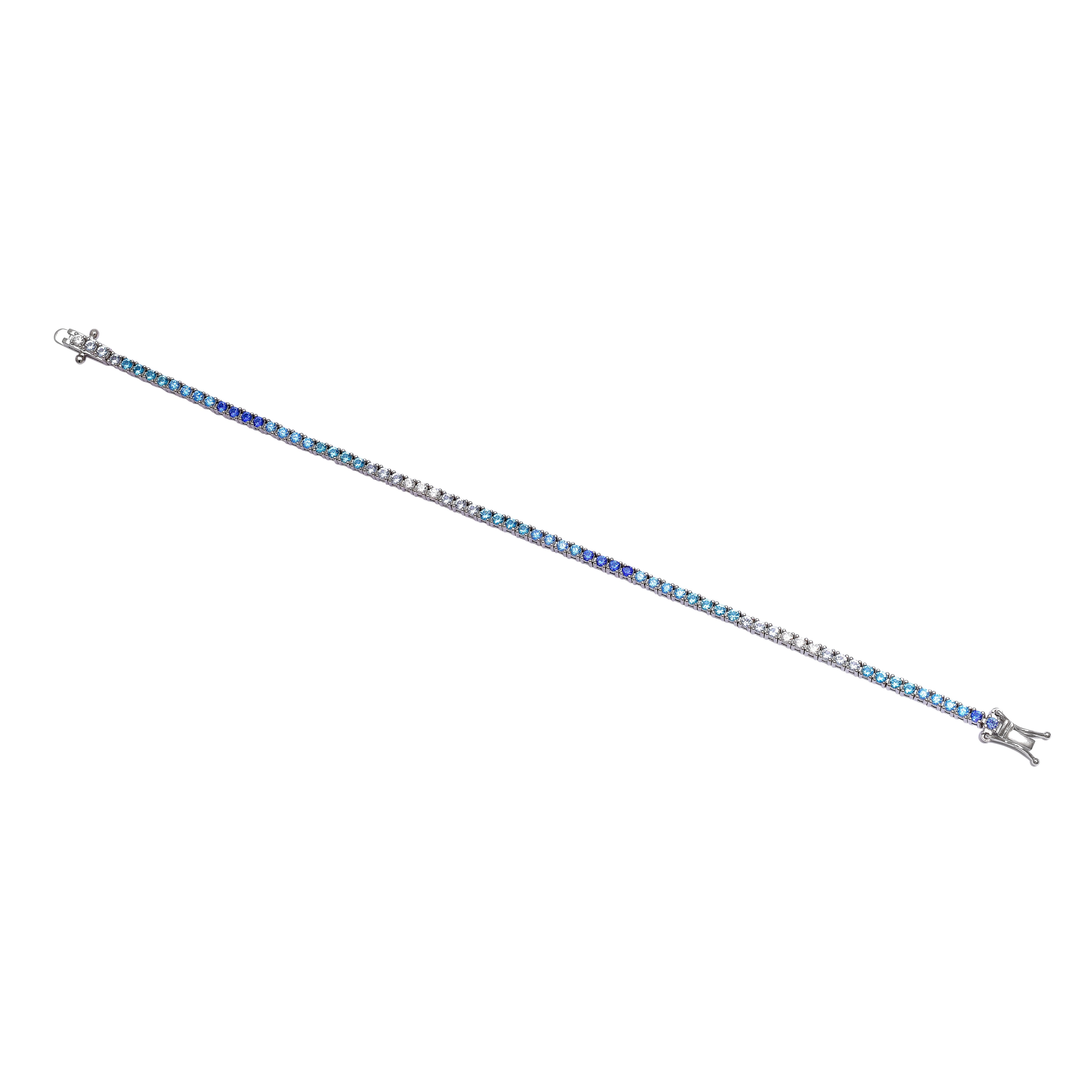 Ocean Blue Tennis Bracelet