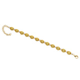 Textured Gold dome Bracelet