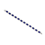 Midnight Luxe Blue Sterling Silver Bracelet