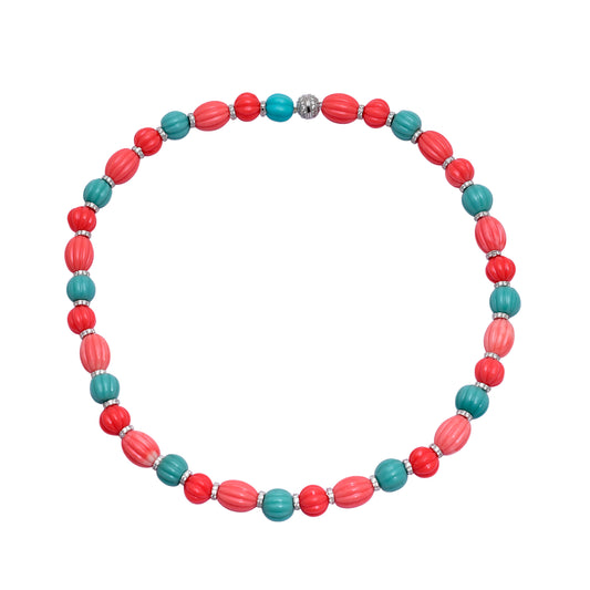 Multicolor Beaded Necklace