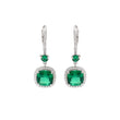 The Emerald Grace Dangles