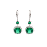 The Emerald Grace Dangles