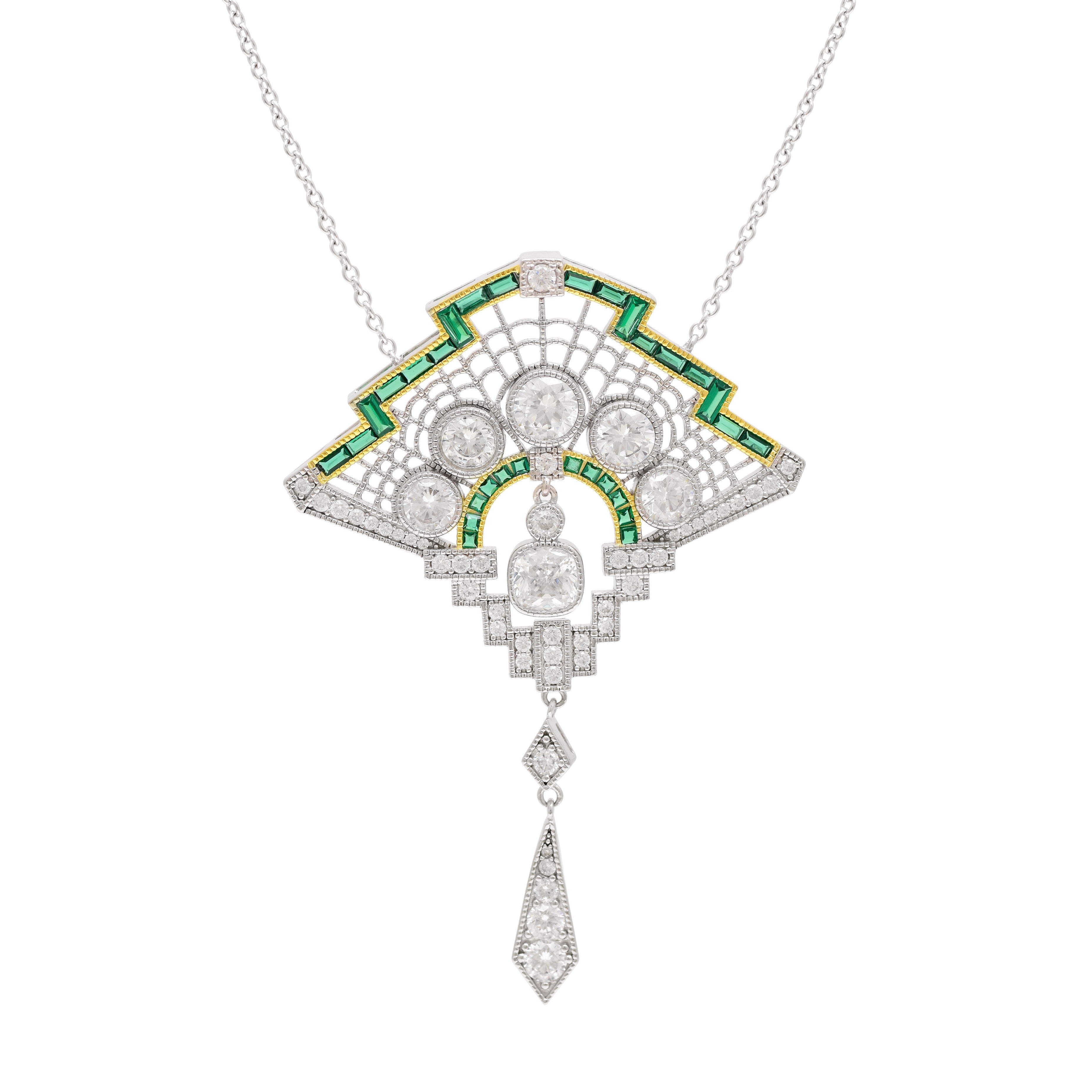 Art Deco Symphony Necklace