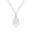 Ruby Trillium Chain Pendant