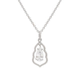 Ruby Trillium Chain Pendant